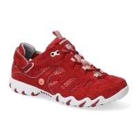 chaussure all rounder lacets niwa rouge